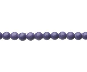 mid purple glass 8mm beads