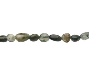 fancy jasper gemstone pebble beads