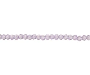 crystal beads lilac 3x4mm