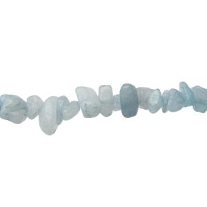 aquamarine gemstone chip beads