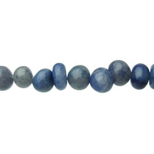 blue aventurine gemstone nugget beads
