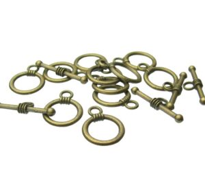 bronze toggle clasp