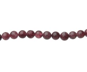 brown lepidolite gemstone beads 8mm