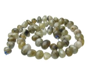 labradorite nugget gemstone beads
