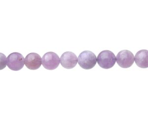 light amethyst 10mm round gemstone beads