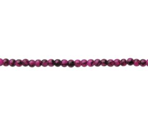 purple black marble glass beads 4mm