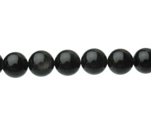 rainbow obsidian 10mm round gemstone beads