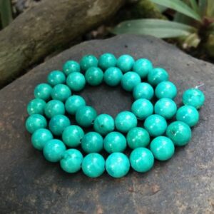 10mm round gemstone beads Turquoise