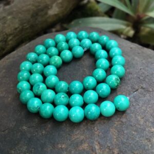 sinkiang turquoise 8mm beads
