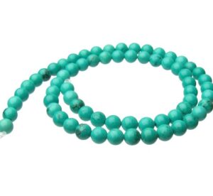 sinkiang turquoise round beads 6mm
