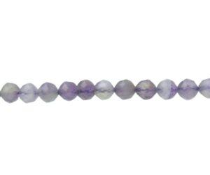 amethyst 3mm faceted gemstone round beads
