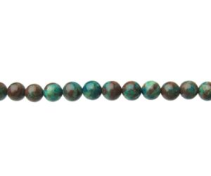 natural chrysocolla gemstone round beads 6mm