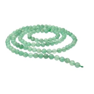 aventurine 3mm faceted round beads