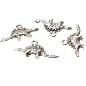 stegosaurus dinosaur charms