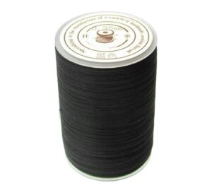 black polyester thread
