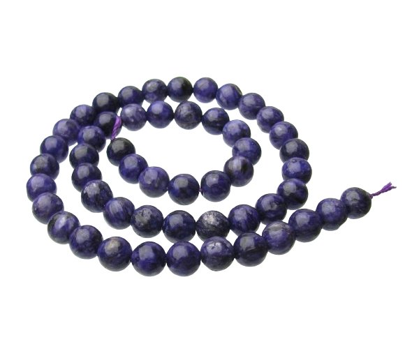 charoite gemstone beads 8mm
