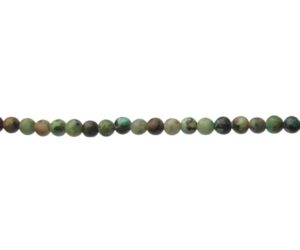 african turquoise gemstone round beads 4mm