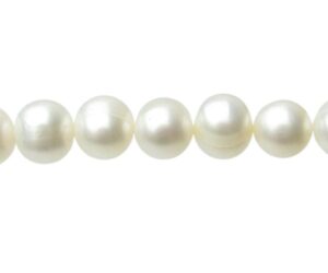 white round freshwater pearls 10mm