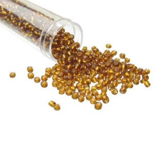 seed beads brown size 8