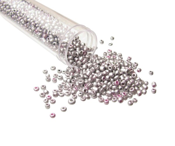 silver seed beads size 11/0