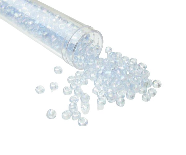 blue ab seed beads size 6