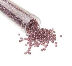 11/0 seed beads purple