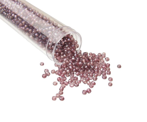 11/0 seed beads purple