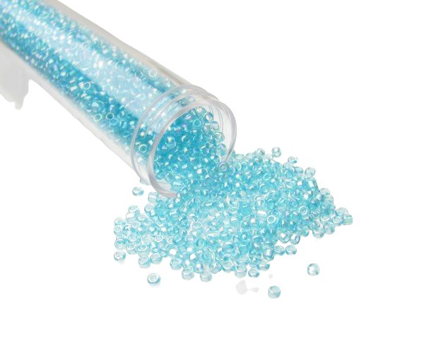 aqua blue seed beads size 11