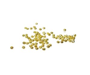 gold crimp beads 2mm