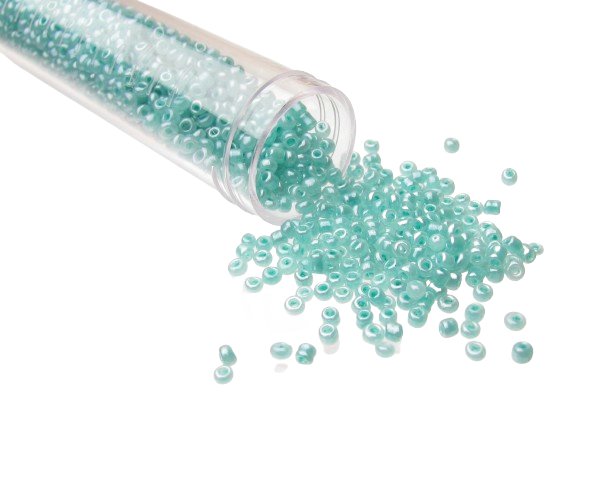 blue glass seed beads size 11/0
