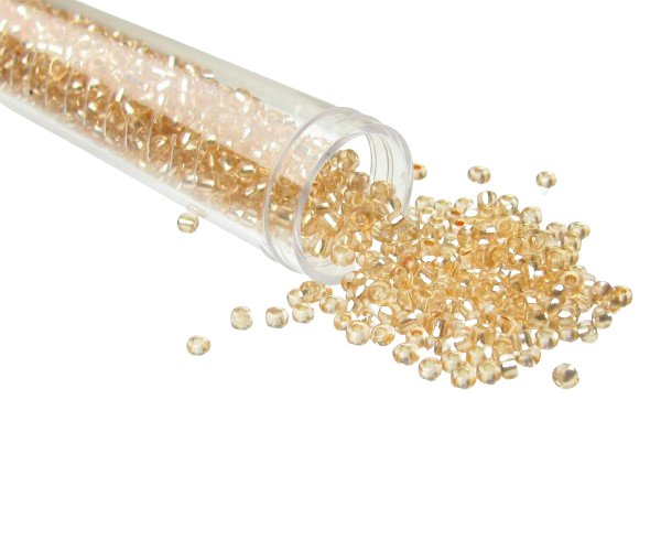 gold seed beads size 8/0