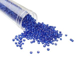 royal blue glass seed beads size 11/0