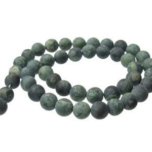 matte kambaba jasper gemstone beads 8mm