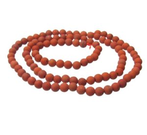 matte red jasper gemstone rond beads 4mm
