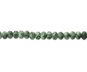 tree agate faceted gemstone rondelle beads 8mm