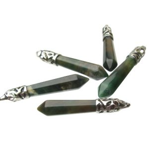 fancy jasper gemstone pendant