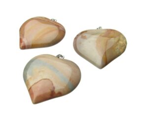 picasso jasper large heart pendant