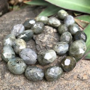 labradorite faceted nugget gemstone beads brisbane