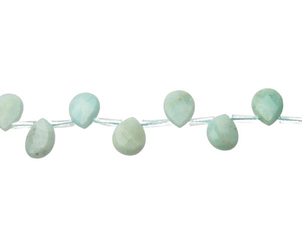 amazonite teardrop gemstone beads
