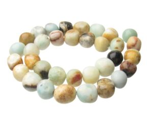 amazonite nugget gemstone beads