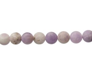 matte amethyst round gemstone beads 10mm