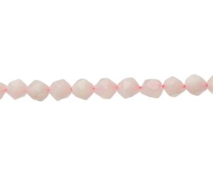 rose quartz crystals natural beads