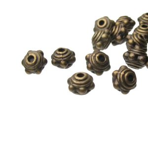 bronze spacer beads