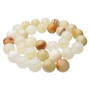 calcite 12mm round gemstone beads