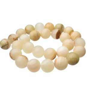 calcite 14mm round gemstone beads