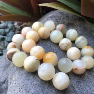 calcite 16mm round gemstone beads