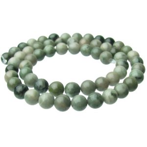 camouflage jasper gemstone round beads natural green australia