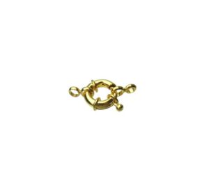 gold small bolt clasp