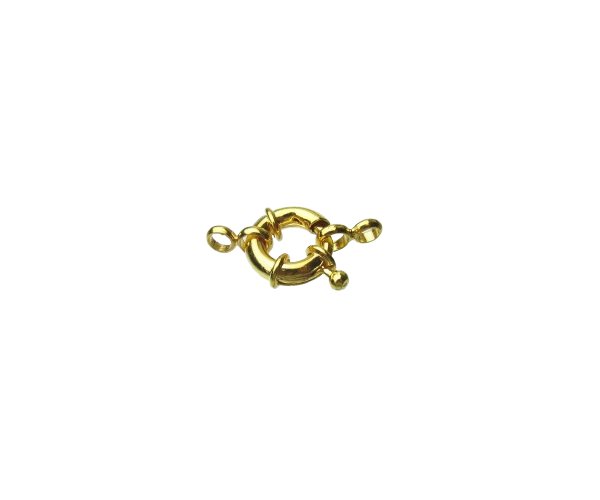 gold small bolt clasp