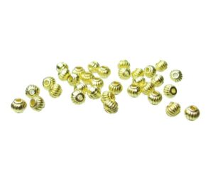 gold spacer beads 4mm